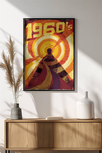 1960s Retro Poster - Vintage Journey Art